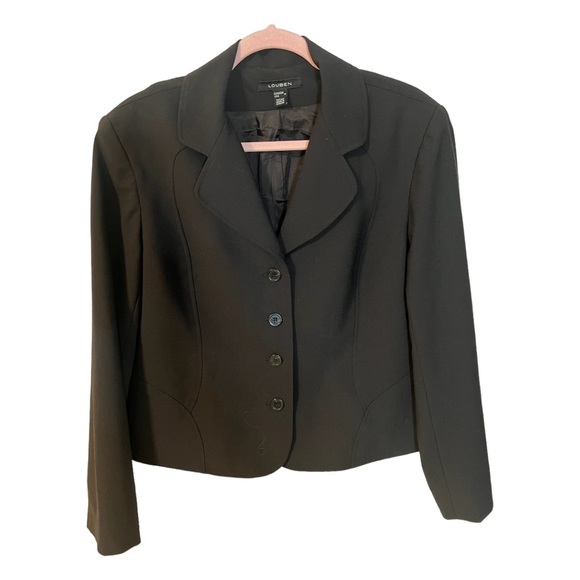 Louben Jackets & Blazers - A Black Louben Blazer in size 14